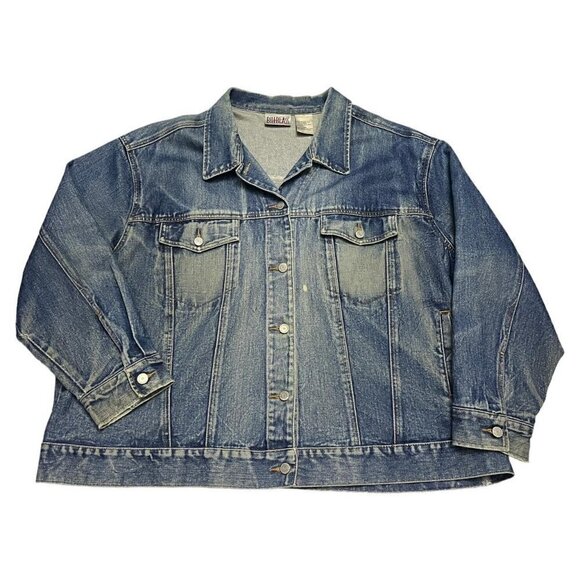 3XL - Bill Blass Jean Jacket - Picture 4 of 6